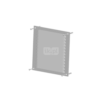 Kratka dla przewodu spalinowego DN80 do zabudowy spalinowych systemów w szachcie