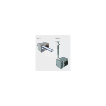 TYP C13 system kominowy 80/80/125, poziomy współosiowy