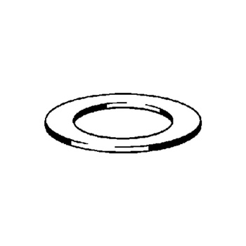 Uszczelka płaska okrągła VIEGA 9953ME guma, 42 mm x 27 mm / 2 mm