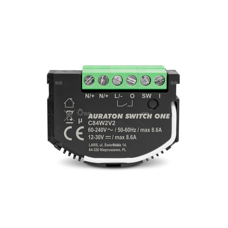 AURATON Switch ONE - 1 kanałowy moduł wykonawczy
