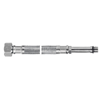 Wąż bateryjny w oplocie stalowym L-60 M10 x 3/8 długi