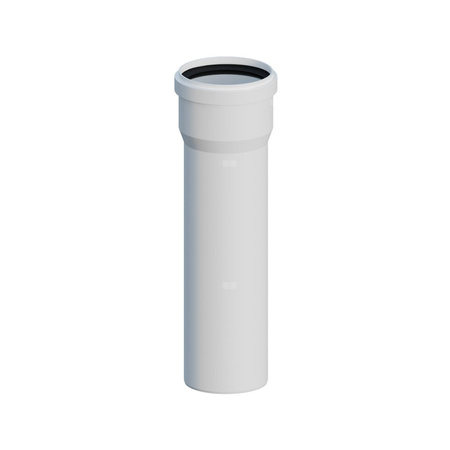 Rura prosta PP L500mm DN160mm z uszczelką [EPDM]
