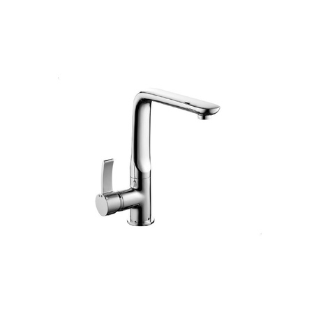 Bateria zlewozmywakowa stojąca KFA Armatura MALACHIT, kolor chrom, mosiądz