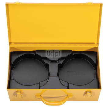 Skrzynka blaszana z wkładką