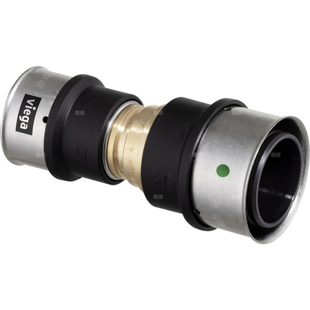 Złącze VIEGA 67152 redukcja, brąz / brąz, 32 mm x 20 mm (zw x zw), 73 mm