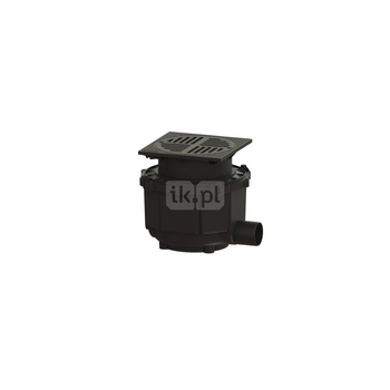 Wpust podwórzowy DN 100, ruszt kl.A, system 400