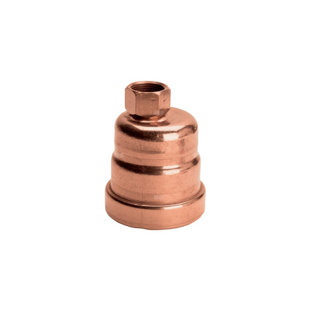 Zaślepka Cu VIEGA 2456XL 3/4'' fi 64 mm mz, z odpowietrznikiem