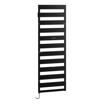 Grzejnik Kermi®Casteo®-E 1259x30x500, P=600W, srebro,WWS biały, prawy