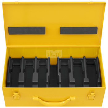 Skrzynka blaszana z wkładką