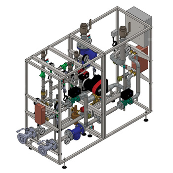 LogoMax Profi węzeł cieplny HW 70/70KW