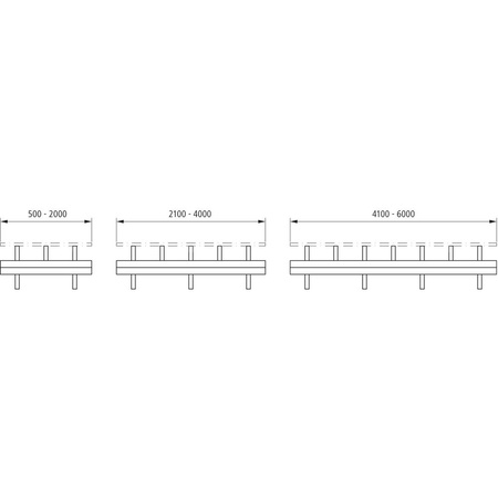 Kermi Bankkonsole Konvektor Typ43/44 L= 192 H =250, weiß