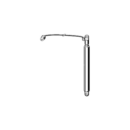 Sprężyna gazowa VIEGA 857051 stal