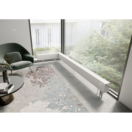 Konwektor Kermi V-Kon S Typ44 BH210x255x1000mm QN1911, weiß, 6 bar, o. Abd., Vent. re