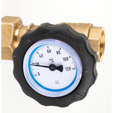 Grupa pompowa AFRISO BPS 961 AP GZ x GW 1'' x 3/4'', z zaworem mieszającym, z zaworem termostatycznym, z pompą obiegową AFRISO APH 160 15-7/130 mm