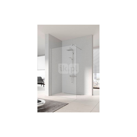 Ściana boczna prysznicowa KERMI MENA TPG SIHG SR Opaco Clean 1000 mm x 2000 mm