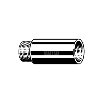 Przedłużka VIEGA 3526 jednoczęściowy, brąz (chromowanie) / brąz, 3/4'' (gz x gw), 112 mm