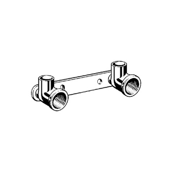 Uchwyt montażowy ścienny VIEGA 944762, rozstaw 100 mm, GW x lut wewnętrzny, 1/2'' x 15mm