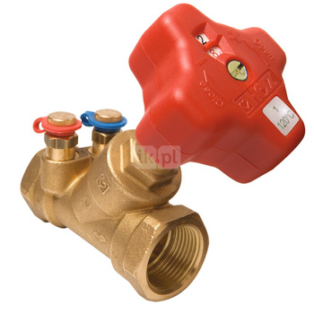 Zawór regulacyjno-pomiarowy HERZ STRÖMAX 4017 M mosiądz, DN 50 Gwint wewnętrzny x Gwint wewnętrzny, 46.7 Kvs