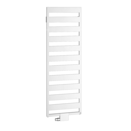 Grzejnik drabinkowy KERMI Casteo BH, wym. 1259 x 500 mm, kolor srebrny, moc 545W