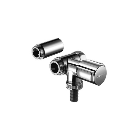 Zawór pb COMFORT 3/4', przyłącze boczne do baterii odpływu, chrom