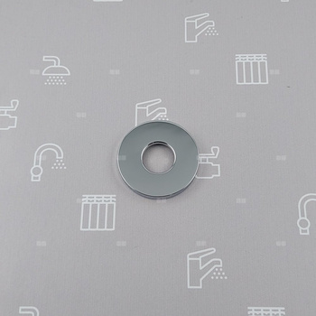 Rozeta uchwytu rączki natrysku do zestawu podtynkowego MOZA CHROM