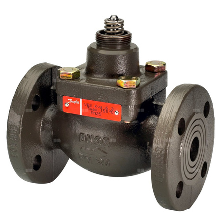 Zawór regulacyjny dwudrożny DANFOSS VB2, DN 15 (kołnierz x kołnierz), PN 25, Kvs: 2.5 m3/h