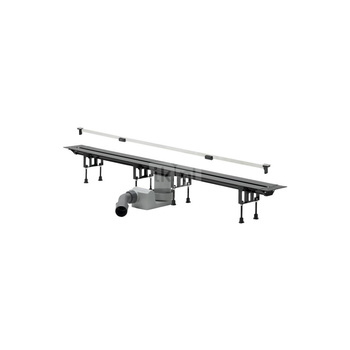 Odpływ prysznicowy prostokątny VIEGA 496520, 1200 x 110 x 95 mm, z syfonem
