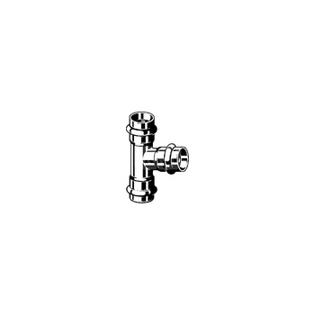 Trójnik VIEGA 2318LF stal nierdzewna 42 mm x 22 mm x 42 mm (mz x mz x mz)