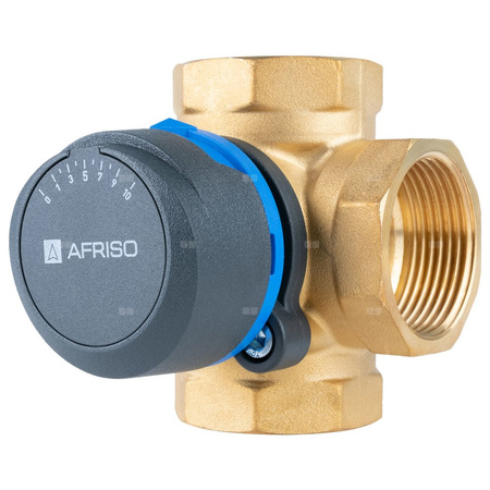 Zawór obrotowy czterodrogowy AFRISO ARV 485 ProClick, mieszający, DN 32