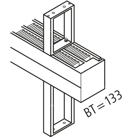 Konwektor Kermi Kon m. Str. Typ22 BH70x133x700mm QN321, weiß, 6bar, m. Abd, AB 14