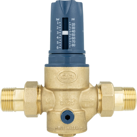 Regulator ciśnienia wody AFRISO BPR 423 mosiądz, półśrubunek 1'', 25 bar