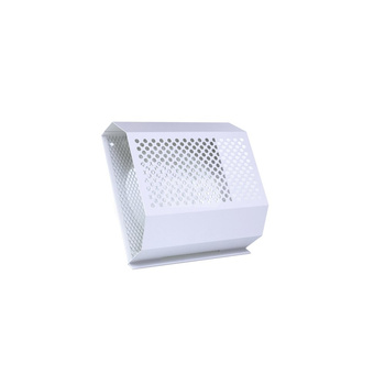 Wyrzutnia TOP PERFOROWANA z okapnikiem, DN160 Biała