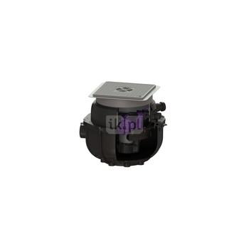 Przepompownia Aqualift S Compact Mono GTF1200 resistant do zabudowy z pokrywą czarną