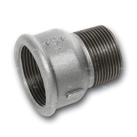 Mufa SANHA 246# redukcja, żeliwo (ocynk galwaniczny/elektrolityczny) (ocynk), 2'' x 3/4'' (GW x GZ)