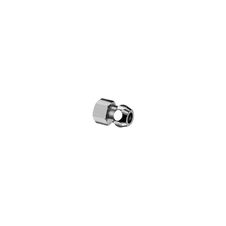 Złącze proste z gwintem wewnętrznym 1/2" x 1/2" 12 mm chrom