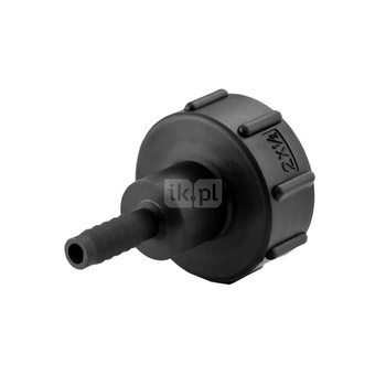 Korek wtykowy z króćcem PERFEXIM, polipropylen, GW 1/2", średnica trzpienia 14cm