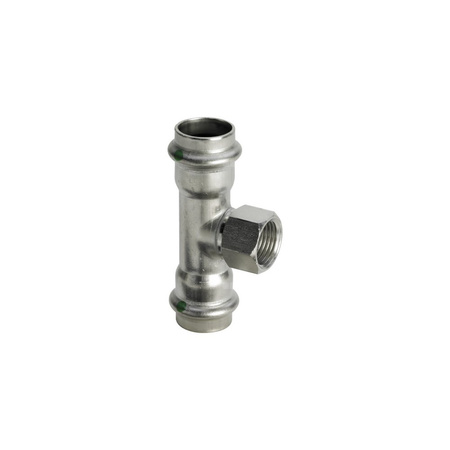 Trójnik VIEGA 23172 stal nierdzewna 42 mm x 1/2'' x 42 mm (mz x GW x mz)