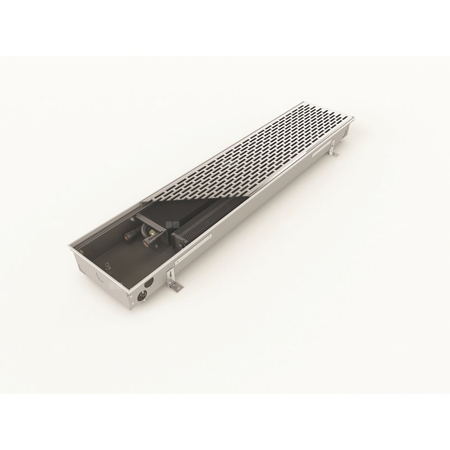 Grzejnik konwektorowy ZEHNDER Terraline Neo, wym. 140 x 4800 mm, kolor aluminiowy naturalny, moc 10267 W
