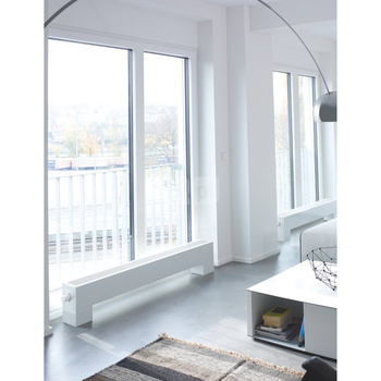 Grzejnik konwektorowy ZEHNDER Stana Neo, wym. 280 x 1800 mm, kolor biały, moc 3813 W