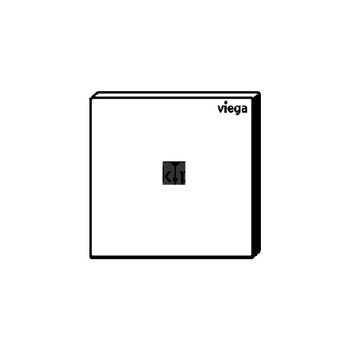 Przycisk do pisuarów na wystawę Prevista Visign for More 200 nr wzoru 8620.29 płytka maskująca: tworzywo szt. biały alpejski