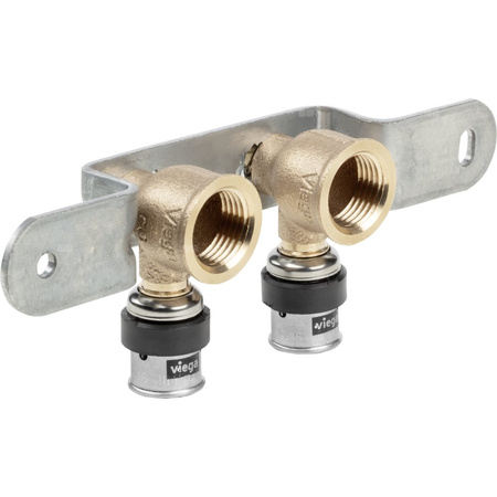 Przyłącze grzejnika VIEGA 67231 brąz 16mm x 1/2''