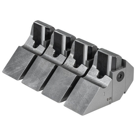 Noże grzebieniowe HSS + Mocowanie M 8, Zestaw