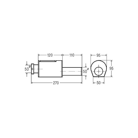 Sperrfix-zasuwa zwrotna Typ 2 nr wzoru 4995.3 DN: 50