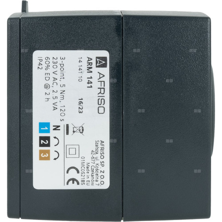 Zestaw: regulator pogodowy z siłownikiem AFRISO BWC 310+ARM141 do ogrzewania podłogowego