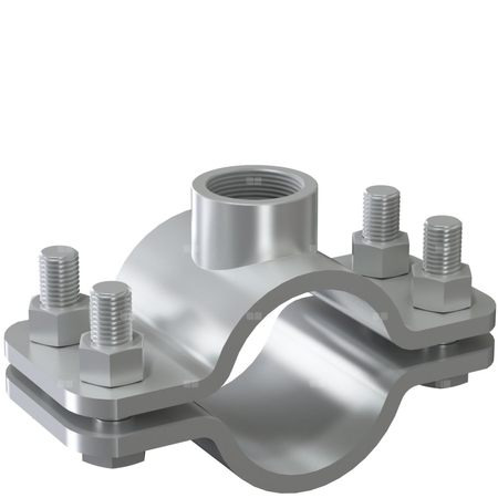 Obejma mocująca NICZUK PSF 453-458 mm 450M20 (ocynk galwaniczny)