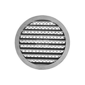 Czerpnia/Wyrzutnia ścienna płaska aluminiowa DN200