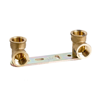 Kolano na listwie FITTING STANDARD, mosiądz, 1/2'' (GW)