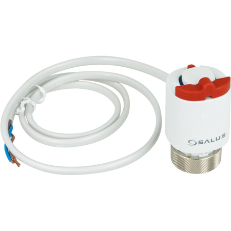 Siłownik elektrotermiczny SALUS T30NC230A, złącze M30 x 1,5, napięcie 230 V AC, kolor biały