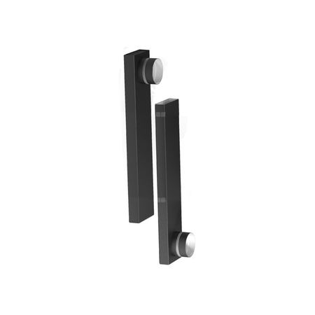 Teleskop do zasysu powietrza 495-840mm fi100mm RAL9011MB