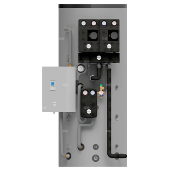 Zbiornik buforowy 1000L, z uchwytem oraz kompletem przyłączy dla zestawów hydraulicznych